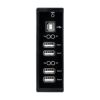 4-port Industrial USB 2.0 Hub (RoHS) Includes CA-USB18 Cable (USB 2.0 A-Male to B-Male Cable, 1.8 M)ICP DAS
